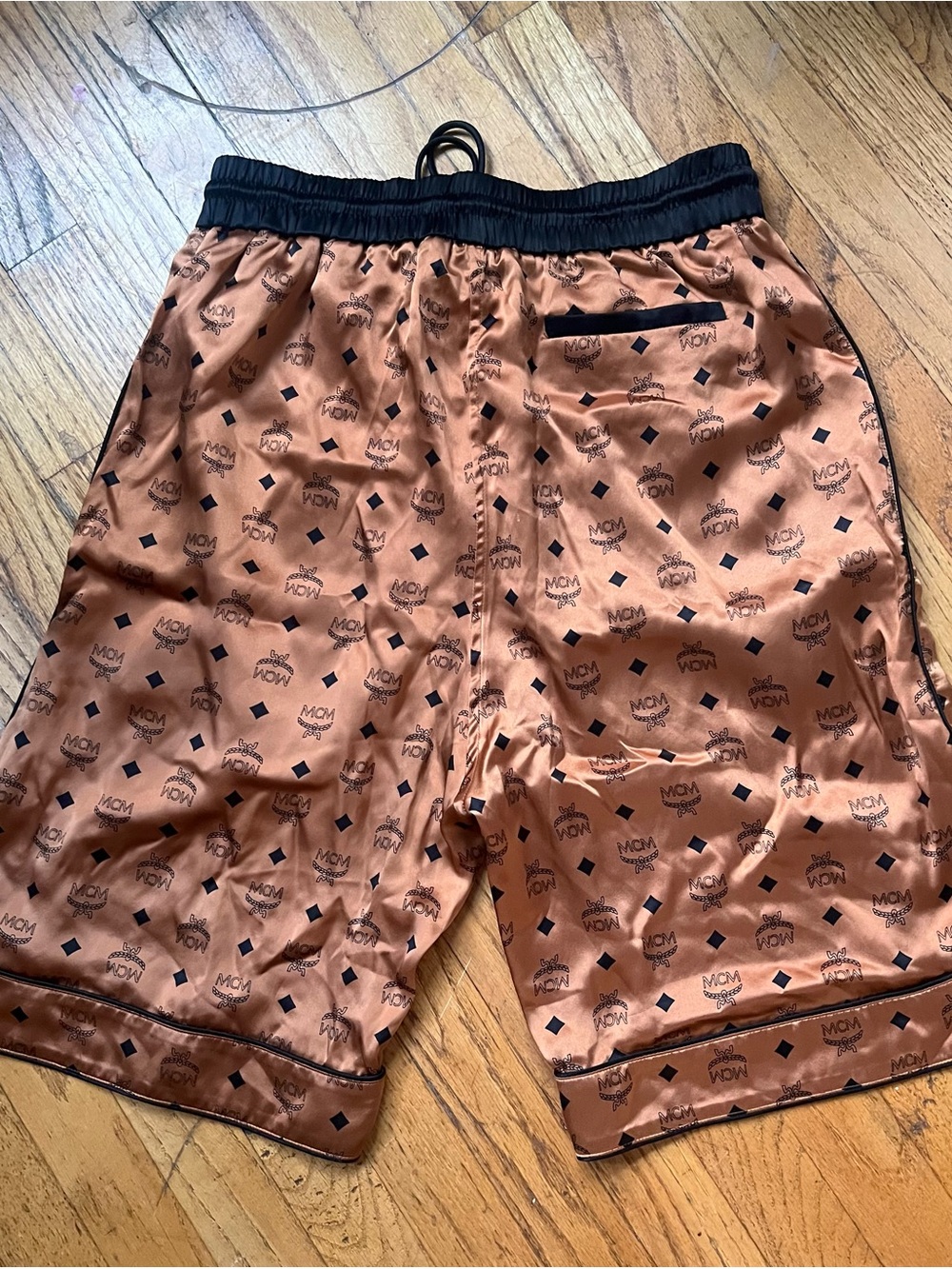 MCM luxury silk jersey shorts - Picture 11 of 15